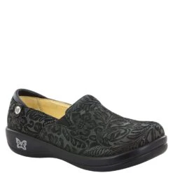 Alegria Women's Keli Paisley Casual Clogs - Black Emboss 10 Alegria Women's Keli Paisley Casual Clogs - Black Emboss -Fashion Shoes Store AAKEL 431 2