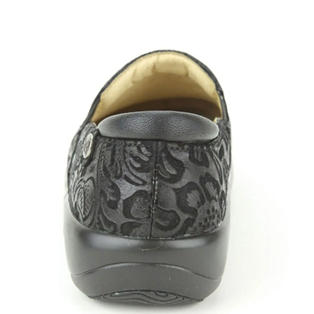 Alegria Women's Keli Paisley Casual Clogs - Black Emboss 6 Alegria Women's Keli Paisley Casual Clogs - Black Emboss - Image 4