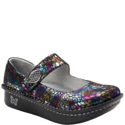Alegria Women's Paloma Mary Jane Casual Shoes - Minnow Rainbow -Fashion Shoes Store AAPAL 459 5