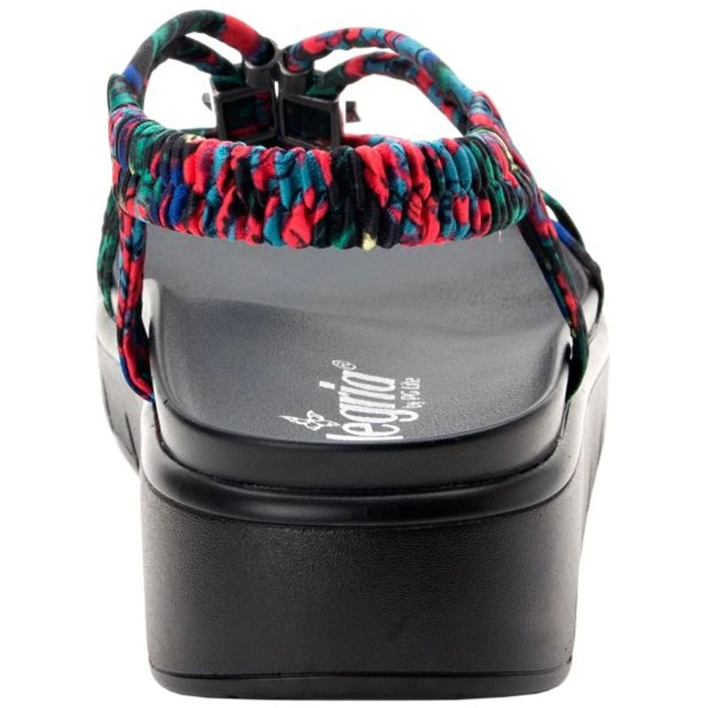 Alegria Women's Roz Vegan Strappy Sandals - Get Away Black 6 Alegria Women's Roz Vegan Strappy Sandals - Get Away Black - Image 4