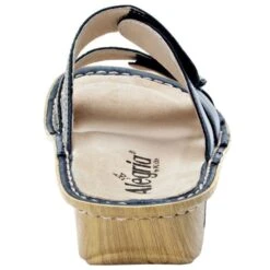 Alegria Women's Violette Slip-On Sandals - Sew Cool Black -Fashion Shoes Store AAVIO 721 3