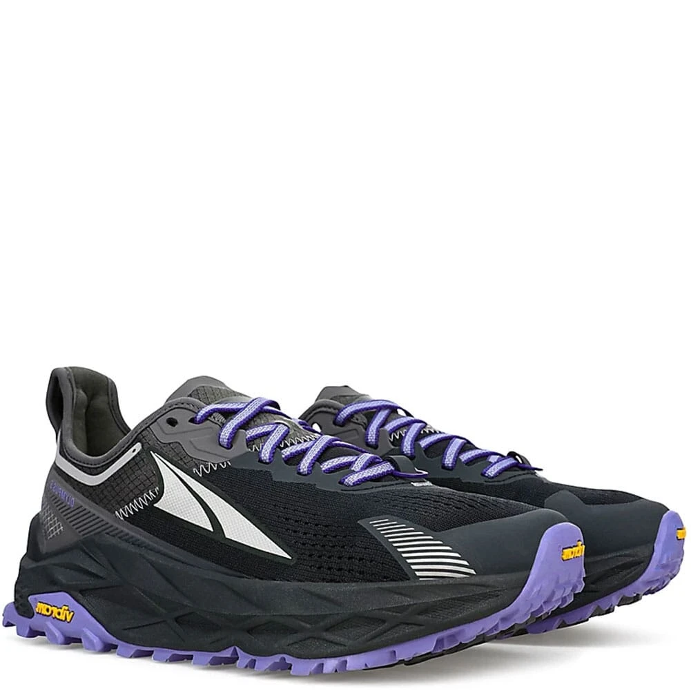 Altra Women's Olympus 5 Athletic Shoes - Black/Gray 3 Altra Women's Olympus 5 Athletic Shoes - Black/Gray