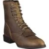 Ariat Men's Heritage Western Lacers - Distressed Brown