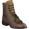 Ariat Women's Heritage Western Lacer II - Distressed Brown 2 Ariat Women's Heritage Western Lacer II - Distressed Brown -Fashion Shoes Store AR10002147