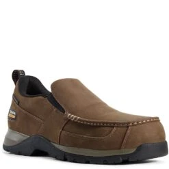 Ariat Men's Edge LTE SD Safety Slip On - Dark Brown -Fashion Shoes Store AR10029530 4