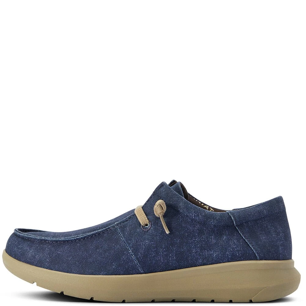 Ariat Men's Hilo Stretch Lace Casual Shoes - Heather Blue 4 Ariat Men's Hilo Stretch Lace Casual Shoes - Heather Blue - Image 2