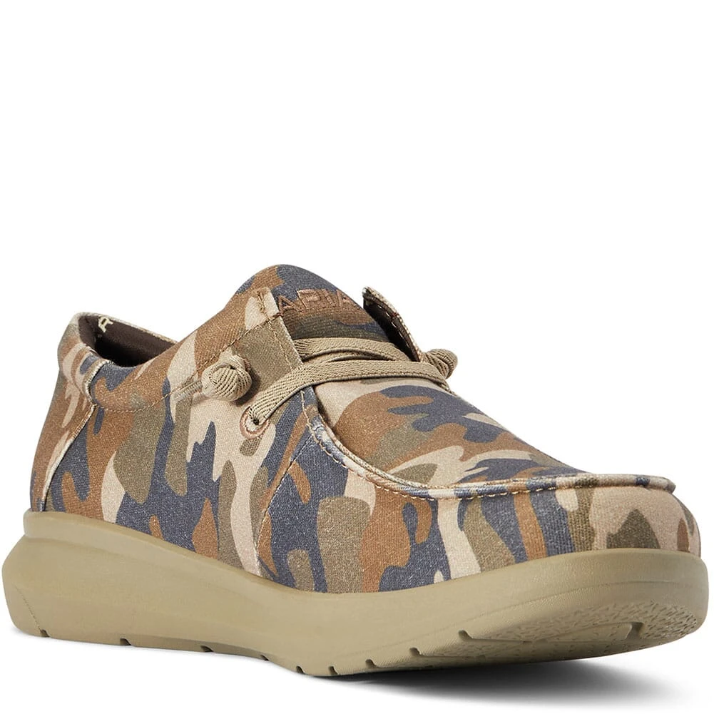 Ariat Men's Hilo Stretch Lace Casual Shoes - Camo Print 5 Ariat Men's Hilo Stretch Lace Casual Shoes - Camo Print - Image 3