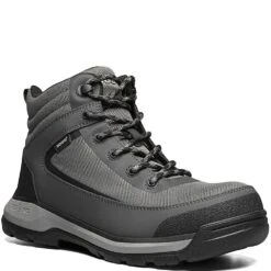 Bogs Men's Shale Mid Safety Shoes - Grey -Fashion Shoes Store BG72673CT 062 5