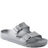 Birkenstock Women's Arizona EVA Sandals - Silver 1 Birkenstock Women's Arizona EVA Sandals - Silver -Fashion Shoes Store BK1003491