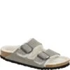 Birkenstock Women's Arizona Shearling Sandals - Stone Coin