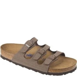 Birkenstock Women's Florida Soft Footbed Sandals - Mocha