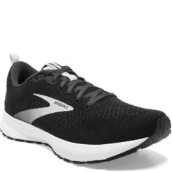 Brooks Women's Revel 4 Running Shoes - Black/Oyster/Silver 13 Brooks Women's Revel 4 Running Shoes - Black/Oyster/Silver -Fashion Shoes Store BR120337 063 5