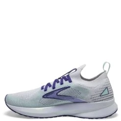 Brooks Women's Levitate 5 Athletic Shoes - White/Navy Blue -Fashion Shoes Store BR120359 127 1
