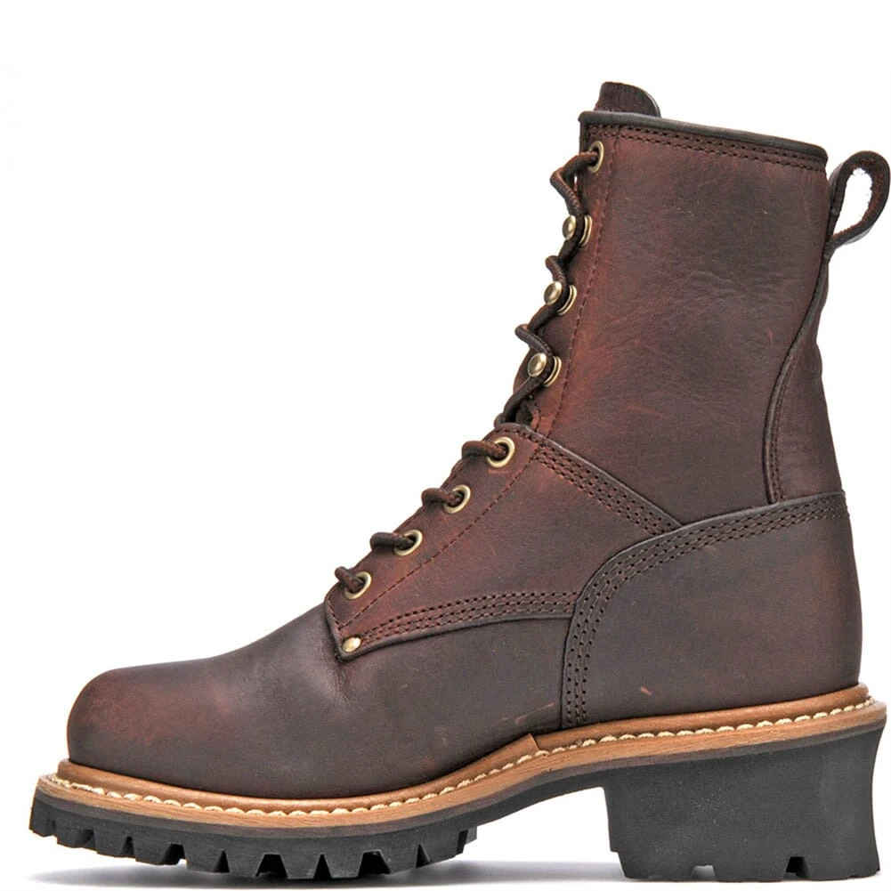 Carolina Women's Work Logger - Dark Brown 4 Carolina Women's Work Logger - Dark Brown - Image 2