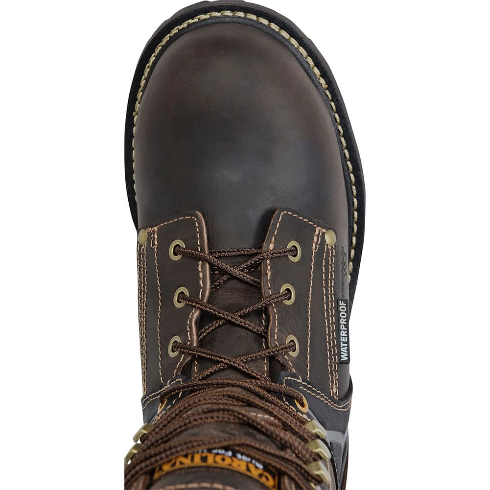 Carolina Men's Timber WP Safety Loggers - Brown 6 Carolina Men's Timber WP Safety Loggers - Brown - Image 4