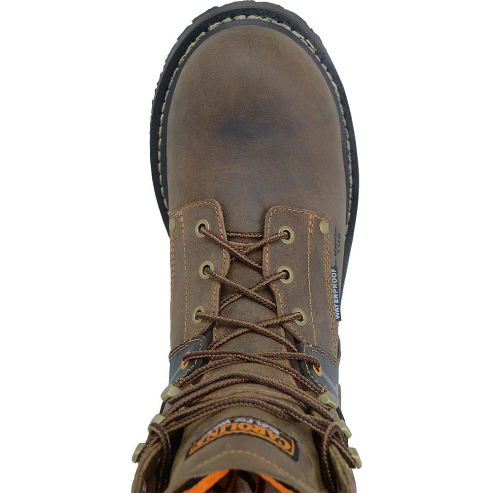 Carolina Men's Timber WP Safety Loggers - Brown 8 Carolina Men's Timber WP Safety Loggers - Brown - Image 6