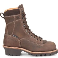 Carolina Men's Waterproof Safety Loggers - Gaucho -Fashion Shoes Store CA7522 2