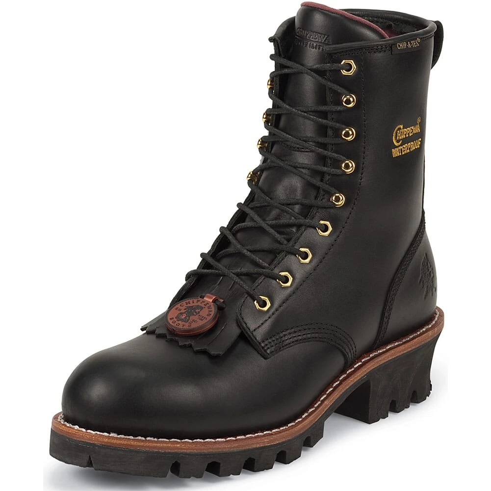 Chippewa Women's Waterproof Safety Loggers - Black 3 Chippewa Women's Waterproof Safety Loggers - Black