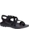 Chaco Men's Z/Cloud 2 Sandals - Solid Black -Fashion Shoes Store CUJ106765