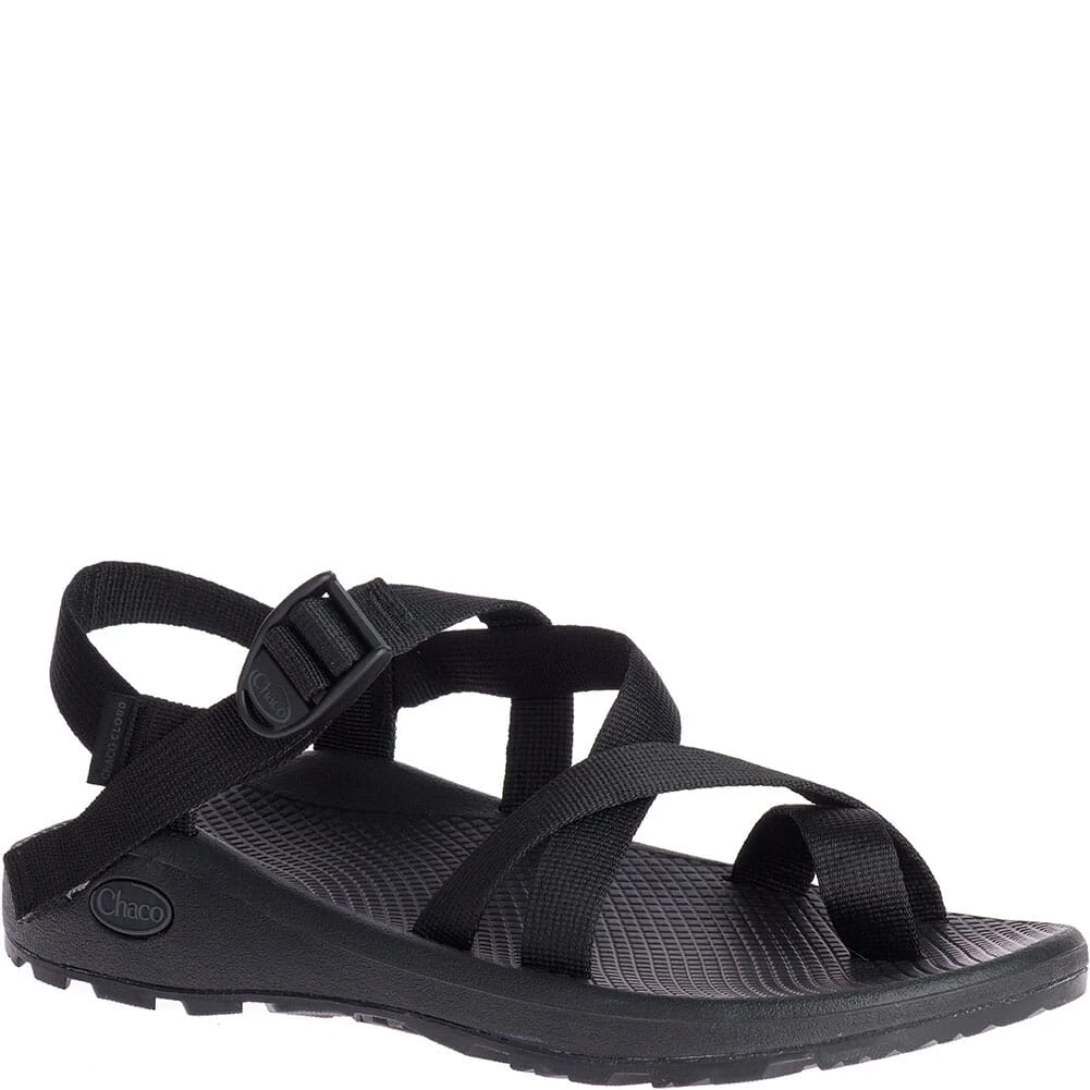 Chaco Men's Z/Cloud 2 Sandals - Solid Black 3 Chaco Men's Z/Cloud 2 Sandals - Solid Black