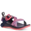 Chaco Kids Z1 Ecotread Sandals - Penny Coral -Fashion Shoes Store CUJ180024
