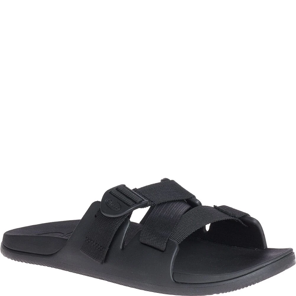 Chaco Men's Chillos Ultra-Light Sport Slides - Black 9 Chaco Men's Chillos Ultra-Light Sport Slides - Black - Image 7