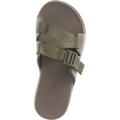Chaco Men's Chillos Ultra-Light Sport Slides - Fossil -Fashion Shoes Store CUJCH107321 4