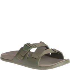 Chaco Men's Chillos Ultra-Light Sport Slides - Fossil -Fashion Shoes Store CUJCH107321 6