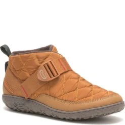 Chaco Men's Ramble Puff Casual Slippers - Caramel Brown -Fashion Shoes Store CUJCH107473 3