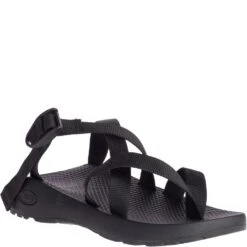 Chaco Women's Tegu Sandals - Solid Black -Fashion Shoes Store CUJCH107830 2