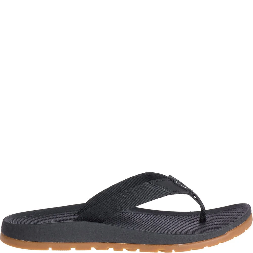 Chaco Women's Lowdown Flip Flops - Black 5 Chaco Women's Lowdown Flip Flops - Black - Image 3