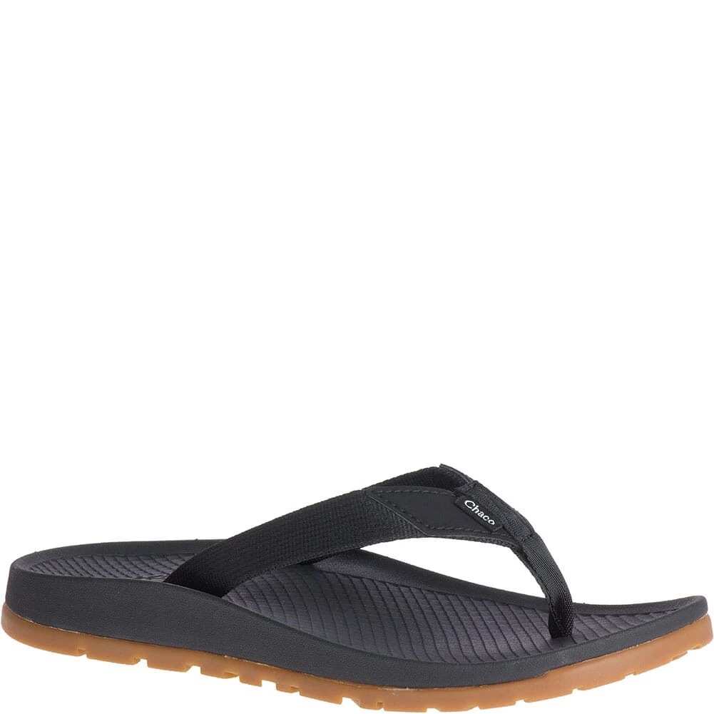 Chaco Women's Lowdown Flip Flops - Black 9 Chaco Women's Lowdown Flip Flops - Black - Image 7
