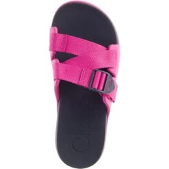 Chaco Women's Chillos Slides - Magenta -Fashion Shoes Store CUJCH108144 4