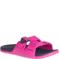 Chaco Women's Chillos Slides - Magenta -Fashion Shoes Store CUJCH108144 6