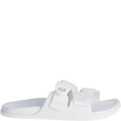 Chaco Women's Chillos Slides - White -Fashion Shoes Store CUJCH108260 2