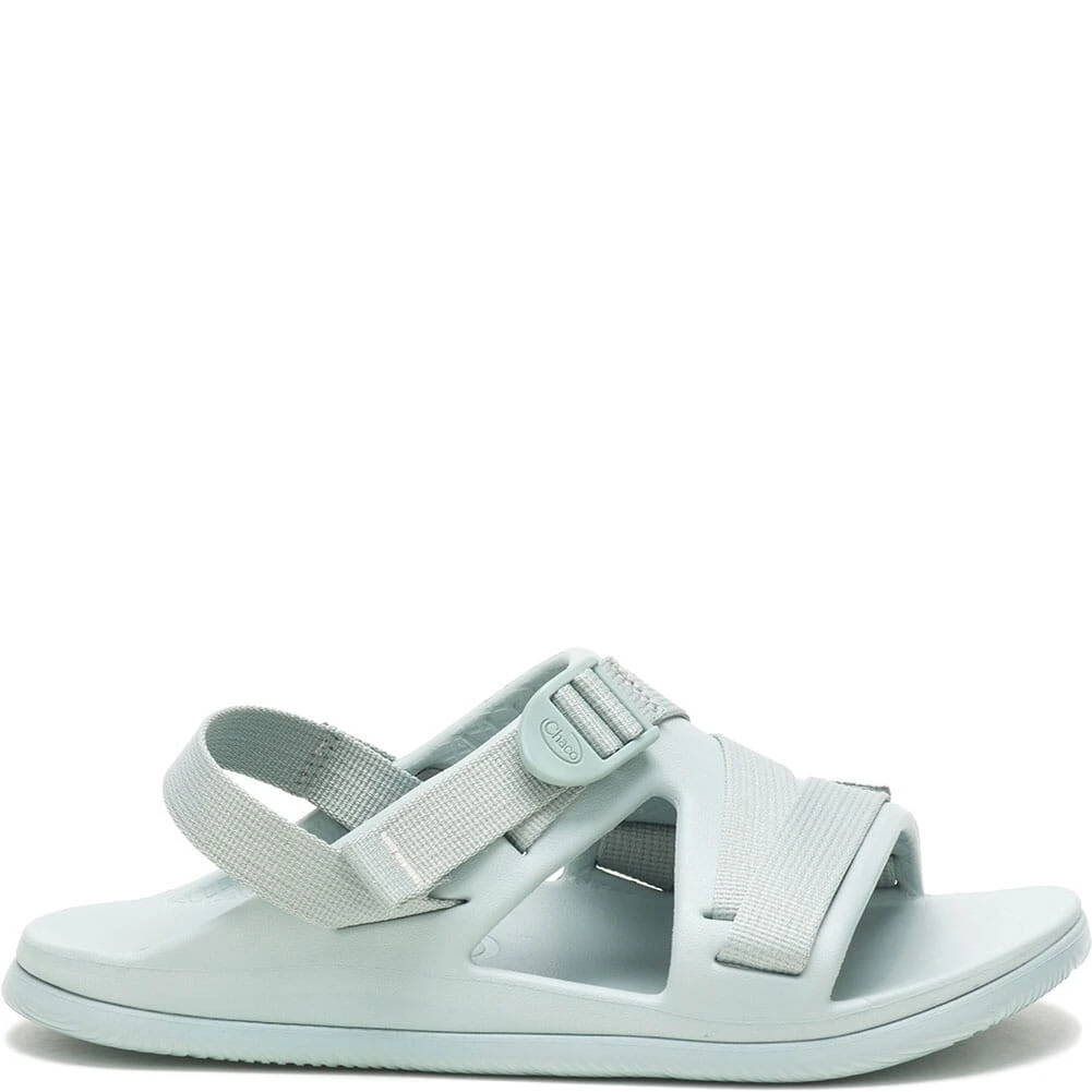Chaco Women's Chillos Sport Sandals - Aqua Gray 5 Chaco Women's Chillos Sport Sandals - Aqua Gray - Image 3