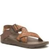Chaco Men's Mega Z Cloud Sandals - Pep Burnt Ochre -Fashion Shoes Store CUJCH108671