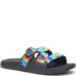Chaco Women's Chillos Slides - Dark Tie Dye -Fashion Shoes Store CUJCH108782 2