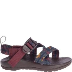 Chaco Little Kid's Z/1 Ecotread Sandals - Ohkurr Navy -Fashion Shoes Store CUJCH180293 2