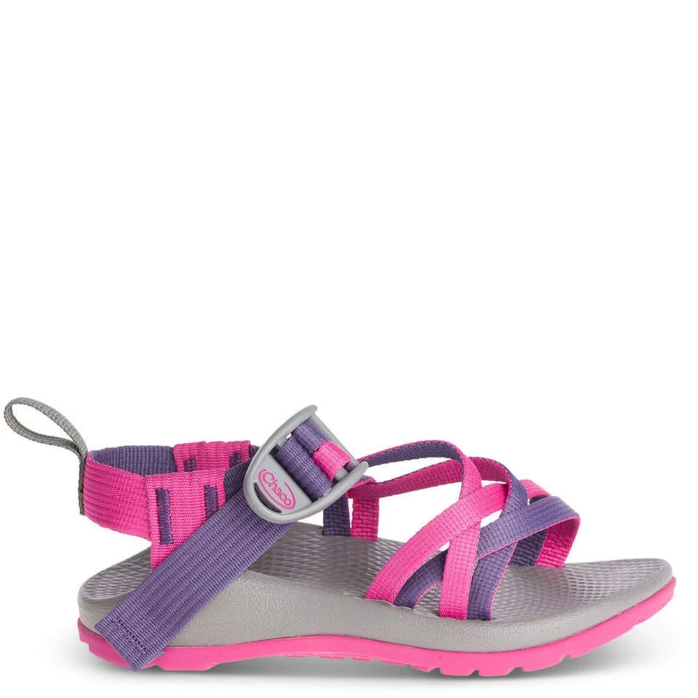 Chaco Kid's ZX/1 Ecotread Sandals - Magenta Jam 3 Chaco Kid's ZX/1 Ecotread Sandals - Magenta Jam