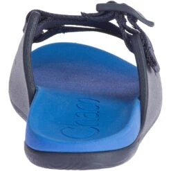 Chaco Big Kid's Chillos Slides - Active Blue -Fashion Shoes Store CUJCH180313 3