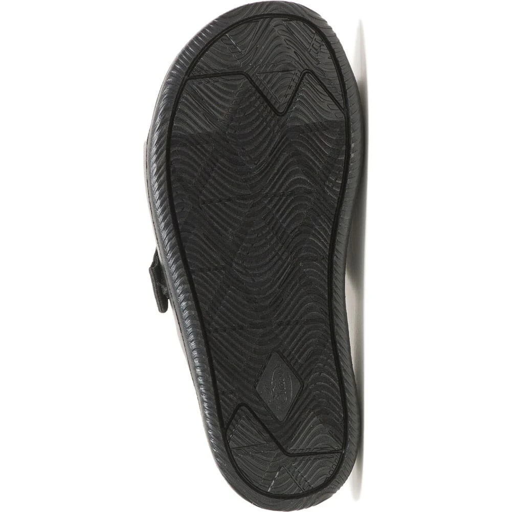 Chaco Big Kid's Chillos Slides - Black 3 Chaco Big Kid's Chillos Slides - Black