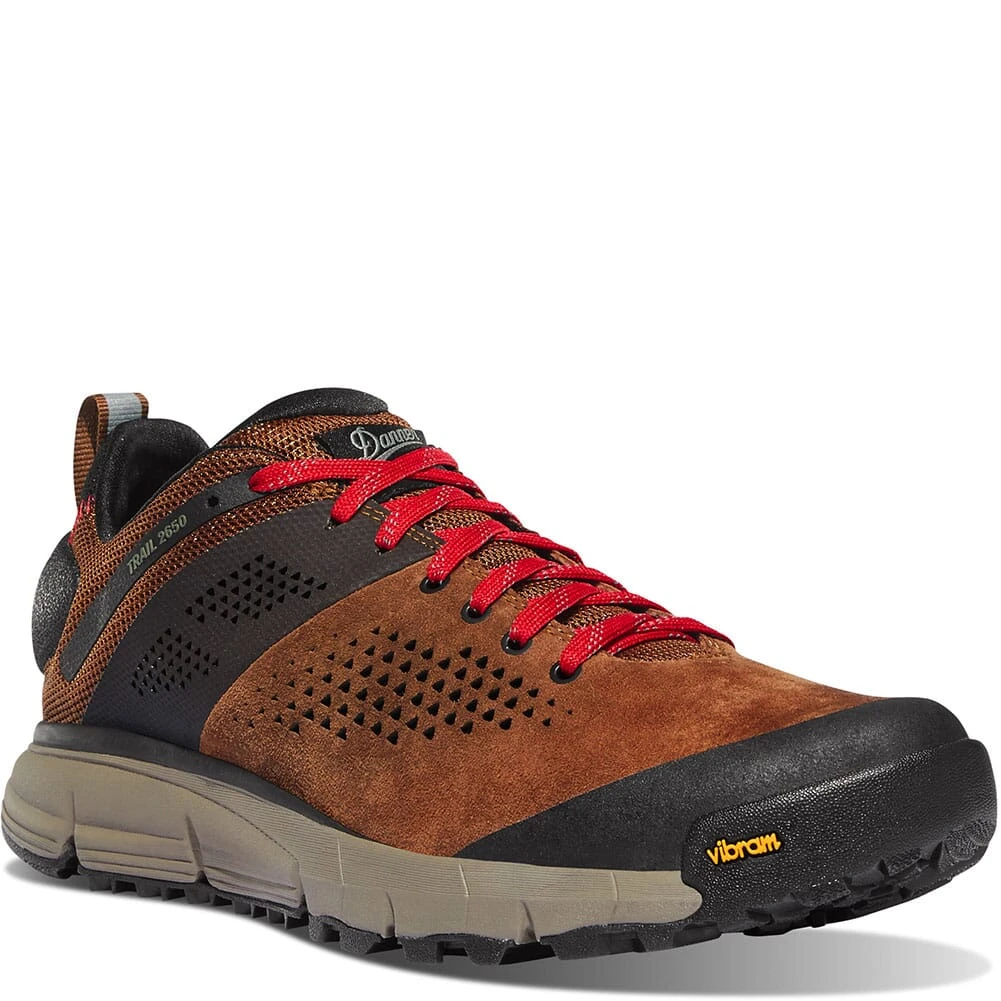 Danner Men's Trail 2650 Hiking Shoes - Brown/Red 7 Danner Men's Trail 2650 Hiking Shoes - Brown/Red - Image 5