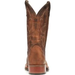 Double H Men's Square Toe Western Ropers - Brown -Fashion Shoes Store DH3560 3