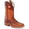 Double H Men's Bison ICE Western Ropers - Peanut -Fashion Shoes Store DH4400
