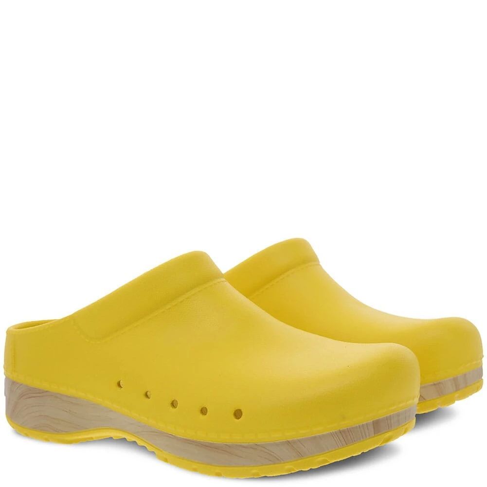 Dansko Women's Kane EVA Casual Clogs - Yellow 5 Dansko Women's Kane EVA Casual Clogs - Yellow - Image 3