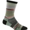 Darn Tough Women's Pixie Crew Socks - Black -Fashion Shoes Store DT1692 BLK