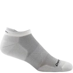 Darn Tough Men's Vertex No Show Socks - Light Gray