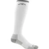 Darn Tough Men's Westerner Over-the-Calf Socks - White -Fashion Shoes Store DT2008 WHT