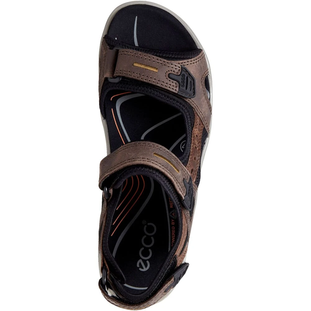 ECCO Men's Yucatan Sandals - Espressp/Cocoa Brown/Black 7 ECCO Men's Yucatan Sandals - Espressp/Cocoa Brown/Black - Image 5